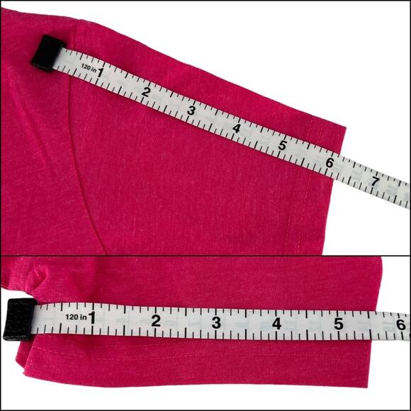 Ladies Hershey's Jersey Short Sleeve Crew Neck Tee Shirt Pink Size Medium - Picture 9 of 9